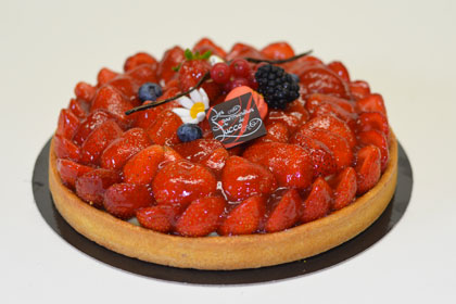 Tarte aux fraises*