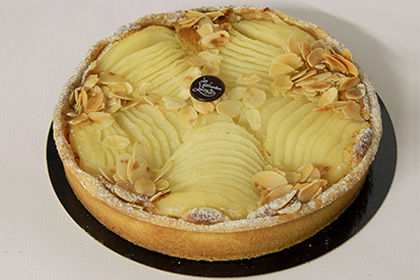 Tarte aux poires Amandine